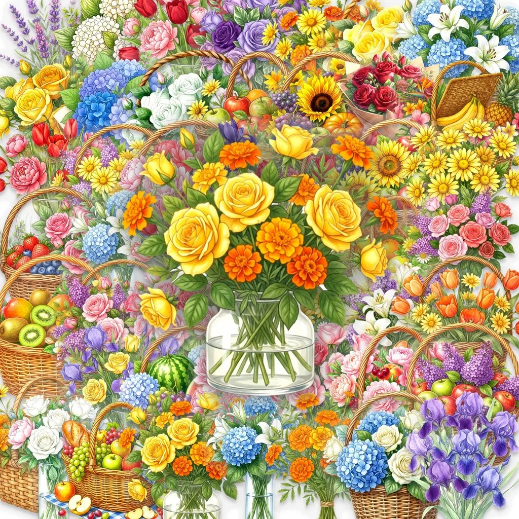 50Pcs PET Transparent Flower Stickers Colorful Floral Decals Waterproof For Fridge Bottle Daily Items LanLanStickersWorld Store
50Pcs PET Transparent Flower Stickers Colorful Floral Decals Waterproof For Fridge Bottle Daily Items LanLanStickersWorld Store