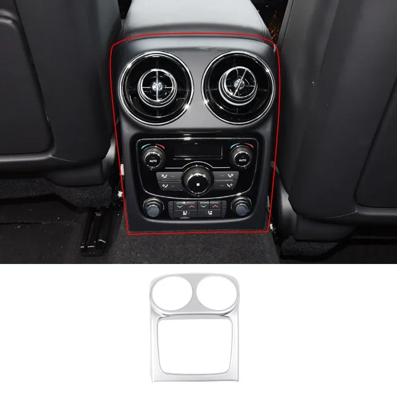 For Jaguar XJ 2010-2019 ABS Black/Silver Car Rear Air Vent Kick-proof Anti-kick Panel Frame Cover Trim Sticker Car Accessories
For Jaguar XJ 2010-2019 ABS Black/Silver Car Rear Air Vent Kick-proof Anti-kick Panel Frame Cover Trim Sticker Car Accessories