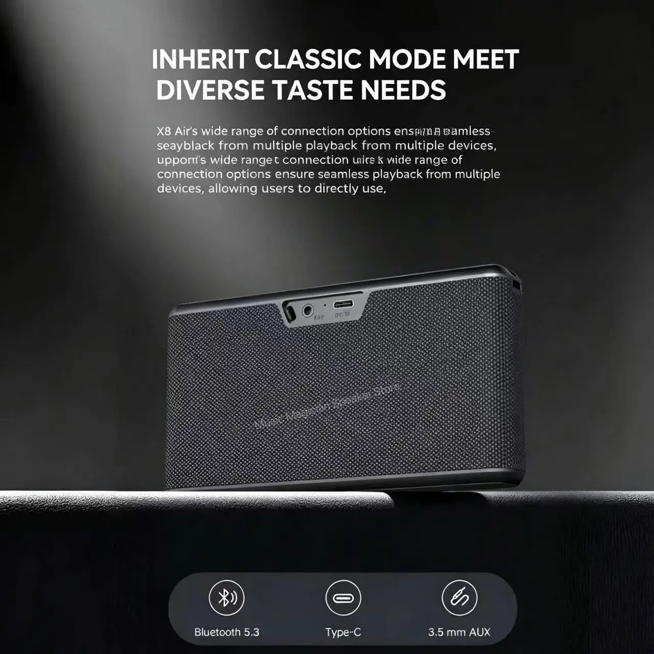 XDOBO X8 Air Single Handed Portable Speaker With Long-Lasting Battery Life And Dual Magnetic Speakers Supporting TWS
XDOBO X8 Air Single Handed Portable Speaker With Long-Lasting Battery Life And Dual Magnetic Speakers Supporting TWS