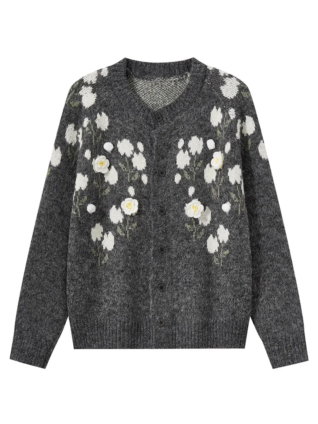 Women's Knitted Open Cardigan Loose Fit Thickened Soft Sweater Outerwear Early Autumn Winter Korean Style Lazy Sweet Style
Women's Knitted Open Cardigan Loose Fit Thickened Soft Sweater Outerwear Early Autumn Winter Korean Style Lazy Sweet Style