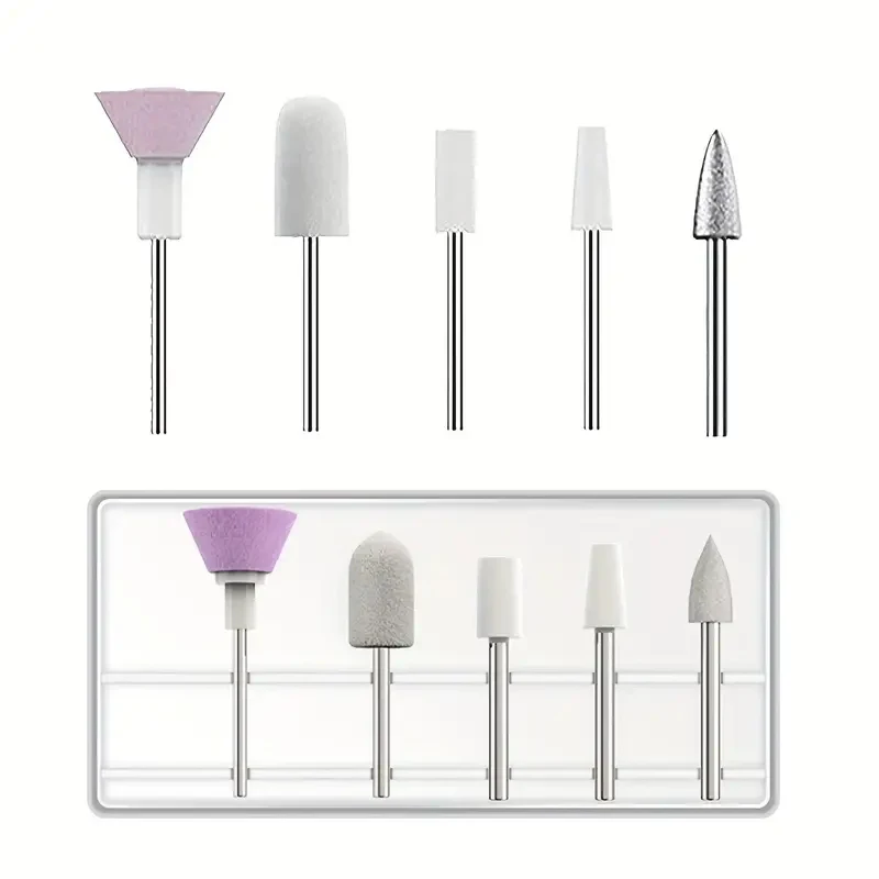 5Pcs 2.35mm nail drill set with box, ceramic metal cuticle cleaning drill for acrylic, hard gel remover
5Pcs 2.35mm nail drill set with box, ceramic metal cuticle cleaning drill for acrylic, hard gel remover