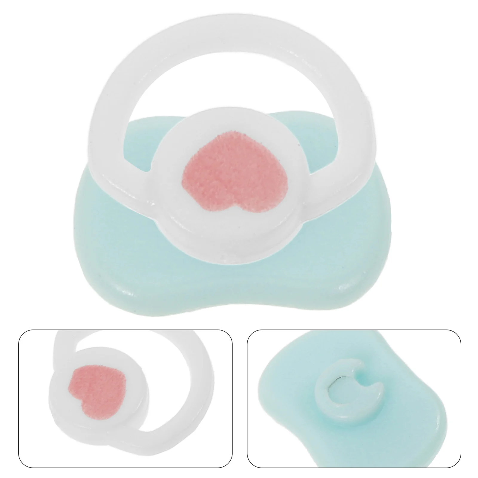 5 Pcs Mini Charms Nipple Resin Accessories Diy Miniature Pacifier Adornment Baby Accessory
5 Pcs Mini Charms Nipple Resin Accessories Diy Miniature Pacifier Adornment Baby Accessory