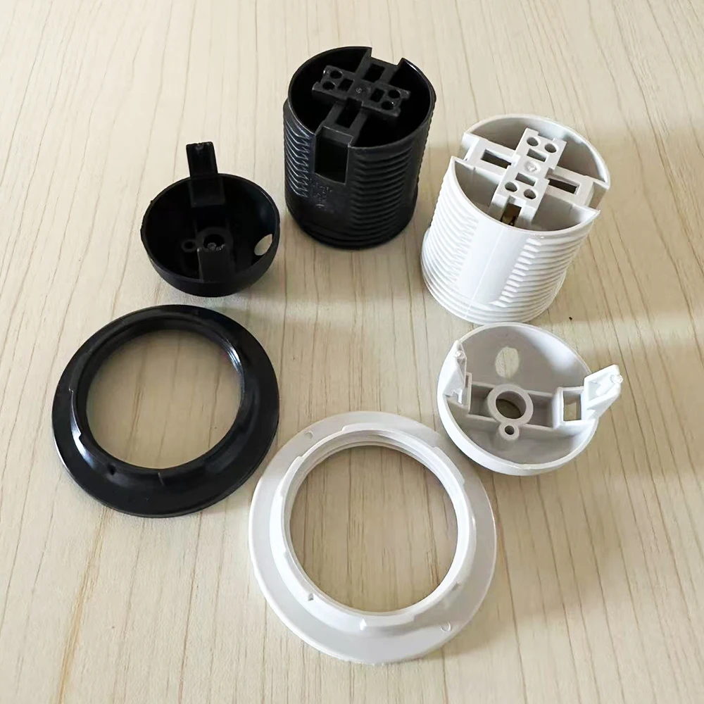 Black White E27 Lamp Holder Light Socket Bulb Base Lamp Parts Replacement Household Light Fixture Lighting Bulbs Tubes Led Lamps
Black White E27 Lamp Holder Light Socket Bulb Base Lamp Parts Replacement Household Light Fixture Lighting Bulbs Tubes Led Lamps