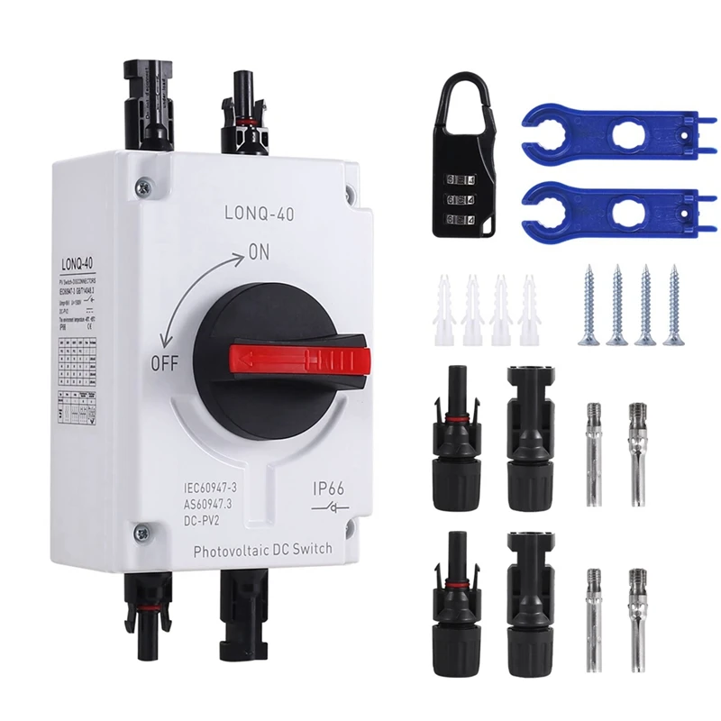 1200V DC 32A 4P Solar Combiner Box Waterproof Insulated Switch Professional Power Solar
1200V DC 32A 4P Solar Combiner Box Waterproof Insulated Switch Professional Power Solar