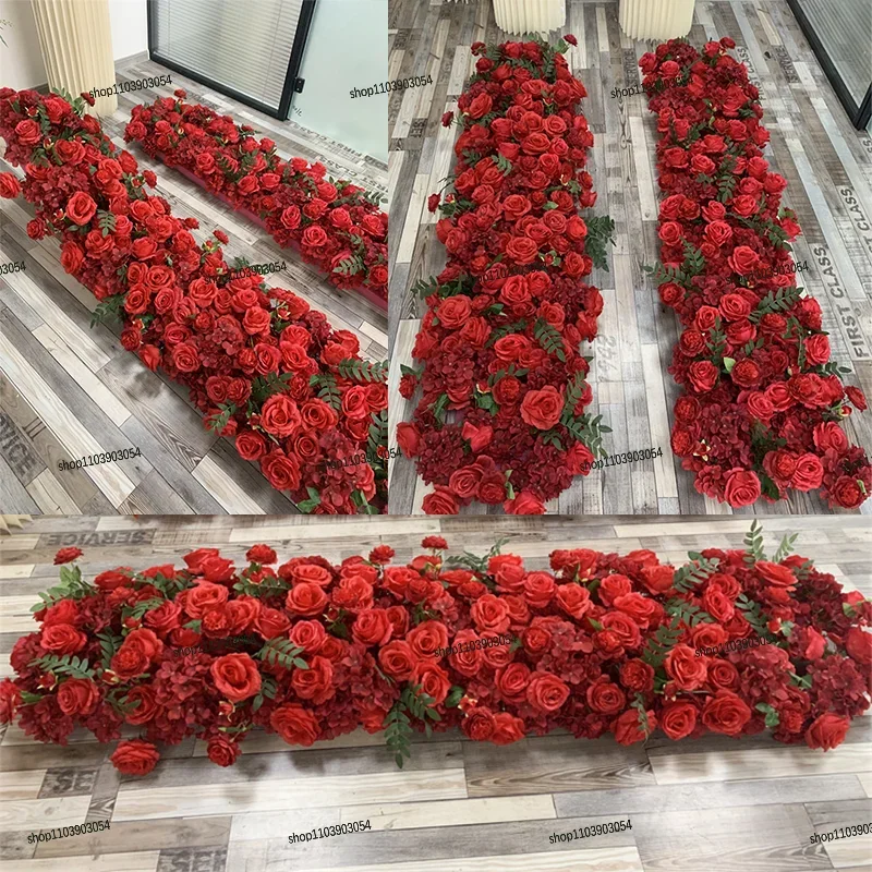 Red series Artificial rose Flower Row sofa Runner Wedding Decor Table Centerpieces Flower Ball Floral Arrangement Party Props
Red series Artificial rose Flower Row sofa Runner Wedding Decor Table Centerpieces Flower Ball Floral Arrangement Party Props