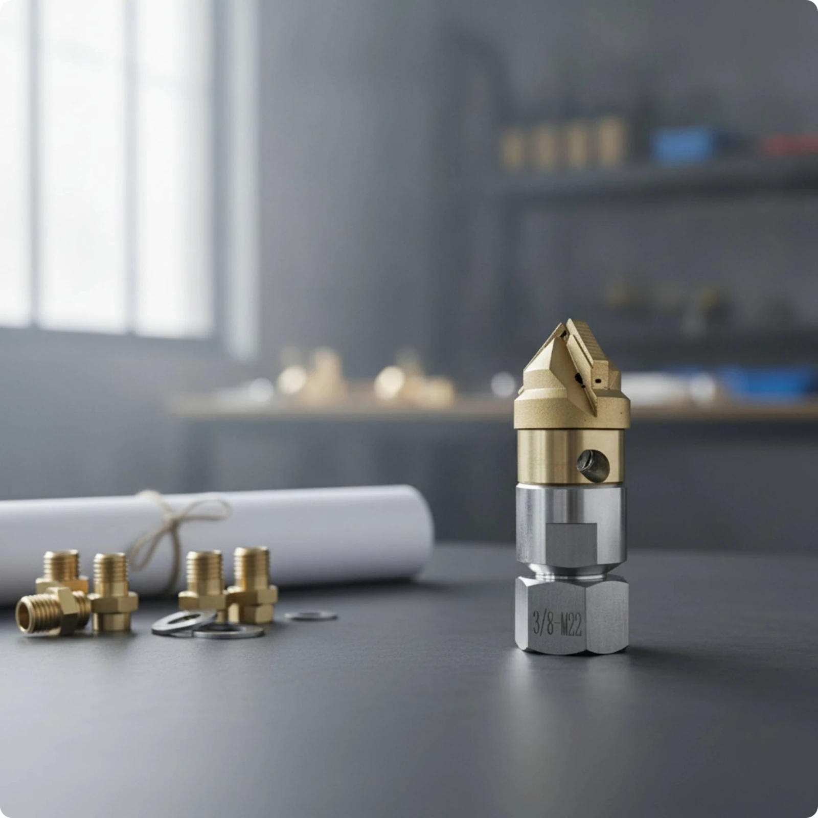 Drain Flushing Nozzle Metal Pipe Cleaning Nozzle Long-Lasting Leak-Proof for Plumbers
Drain Flushing Nozzle Metal Pipe Cleaning Nozzle Long-Lasting Leak-Proof for Plumbers