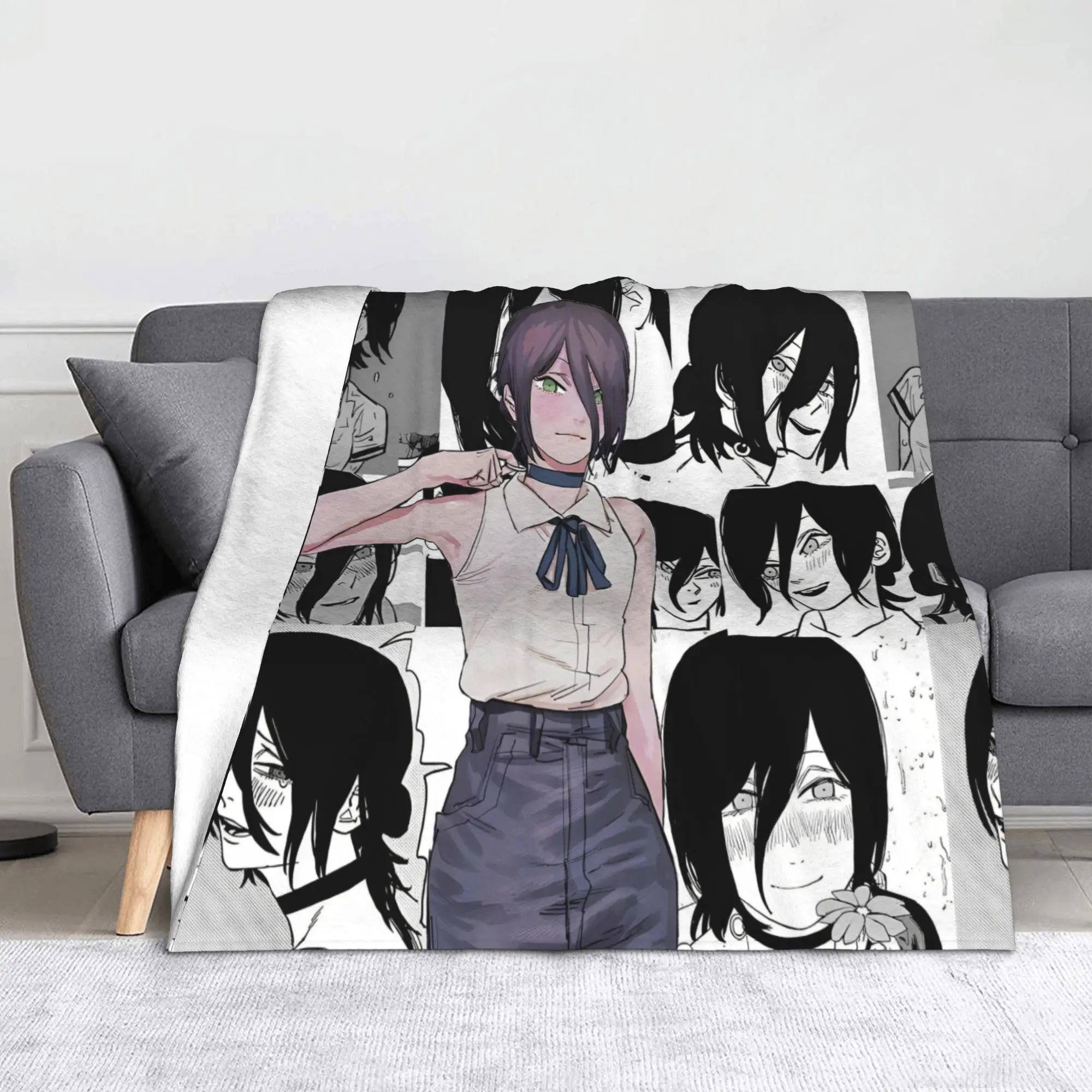 Одеяло Chainsaw Man Reze, аниме, манга, шерстяное винтажное мягкое одеяло для кровати, дивана, весна/осень
Одеяло Chainsaw Man Reze, аниме, манга, шерстяное винтажное мягкое одеяло для кровати, дивана, весна/осень