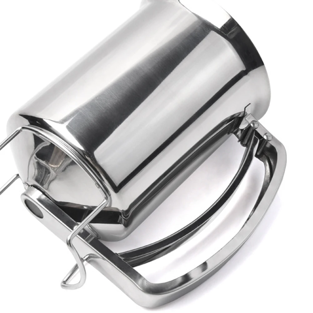 Batter Dispenser Stainless Steel High Temperature Resistant Pancake Cupcake Muffin Portion Control Tool
Batter Dispenser Stainless Steel High Temperature Resistant Pancake Cupcake Muffin Portion Control Tool