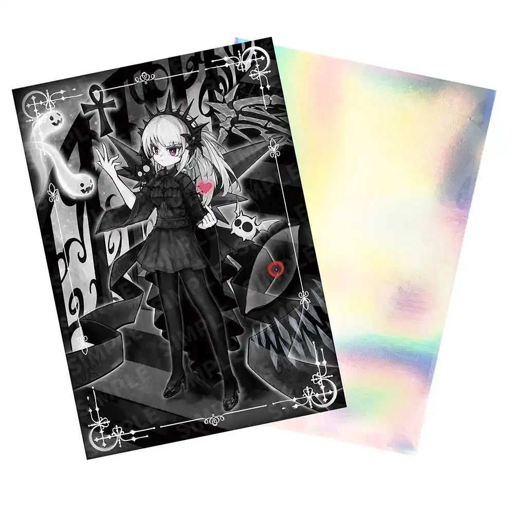 50 PCS Holographic Anime Card Sleeves 63mm x 90mm Top Loading Inner Trading Card Sleeves for YGO Japanese Size Card Protector
50 PCS Holographic Anime Card Sleeves 63mm x 90mm Top Loading Inner Trading Card Sleeves for YGO Japanese Size Card Protector