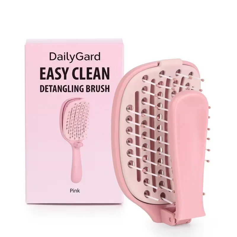 Foldable Detangling Hair Brush, Self-Cleaning Hollow Out Hair Comb, Portable Massage Hairbrush for Women
Foldable Detangling Hair Brush, Self-Cleaning Hollow Out Hair Comb, Portable Massage Hairbrush for Women