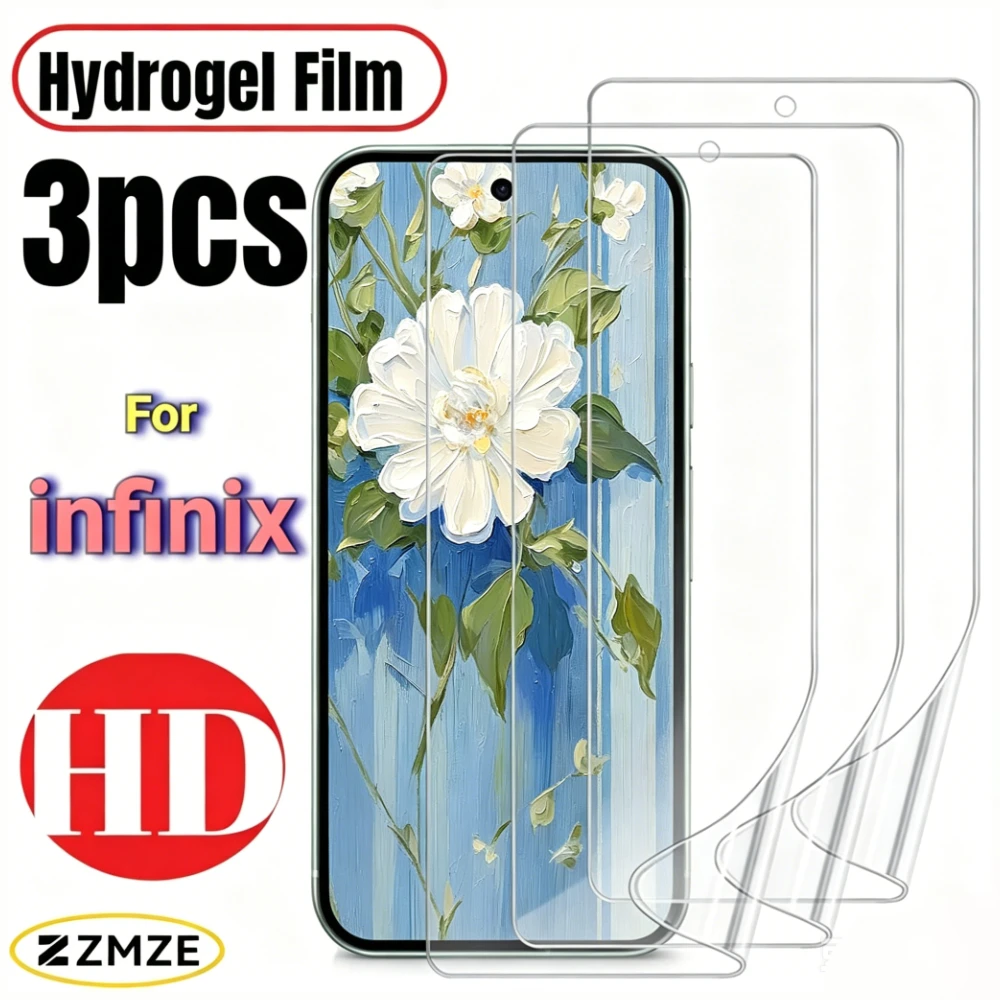 3 Pcs For infinix Note 60 50 40 30 10 Pro+ 60 Ultra 50S 50X 40S 40X 30 VIP 30i Glossy Not Glass Screen Protectors Hydrogel Film
3 Pcs For infinix Note 60 50 40 30 10 Pro+ 60 Ultra 50S 50X 40S 40X 30 VIP 30i Glossy Not Glass Screen Protectors Hydrogel Film