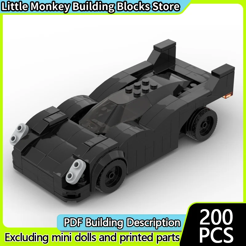 Модель городской автомобиль MOC, строительные кирпичи, высокопроизводительный гоночный автомобиль, модульная технология, детские праздничные подарки, сборка игрушек, костюм
Модель городской автомобиль MOC, строительные кирпичи, высокопроизводительный гоночный автомобиль, модульная технология, детские праздничные подарки, сборка игрушек, костюм