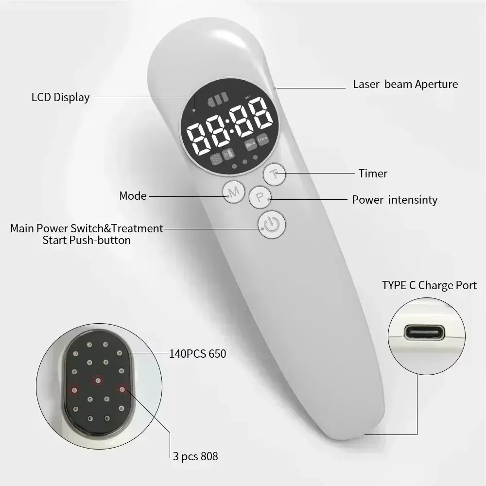 Red Light Therapy Device Laser Pain Relief Cold Laser Therapy For Deep Tissue Physiotherapy Arthritis Wound Healing Health Care
Red Light Therapy Device Laser Pain Relief Cold Laser Therapy For Deep Tissue Physiotherapy Arthritis Wound Healing Health Care