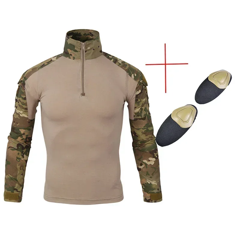 Men Outdoor Tactical Hunting T-Shirts Camouflage Long Sleeve Sports Shirts Breathable Hunting Climbing Fishing T Shirt
Men Outdoor Tactical Hunting T-Shirts Camouflage Long Sleeve Sports Shirts Breathable Hunting Climbing Fishing T Shirt