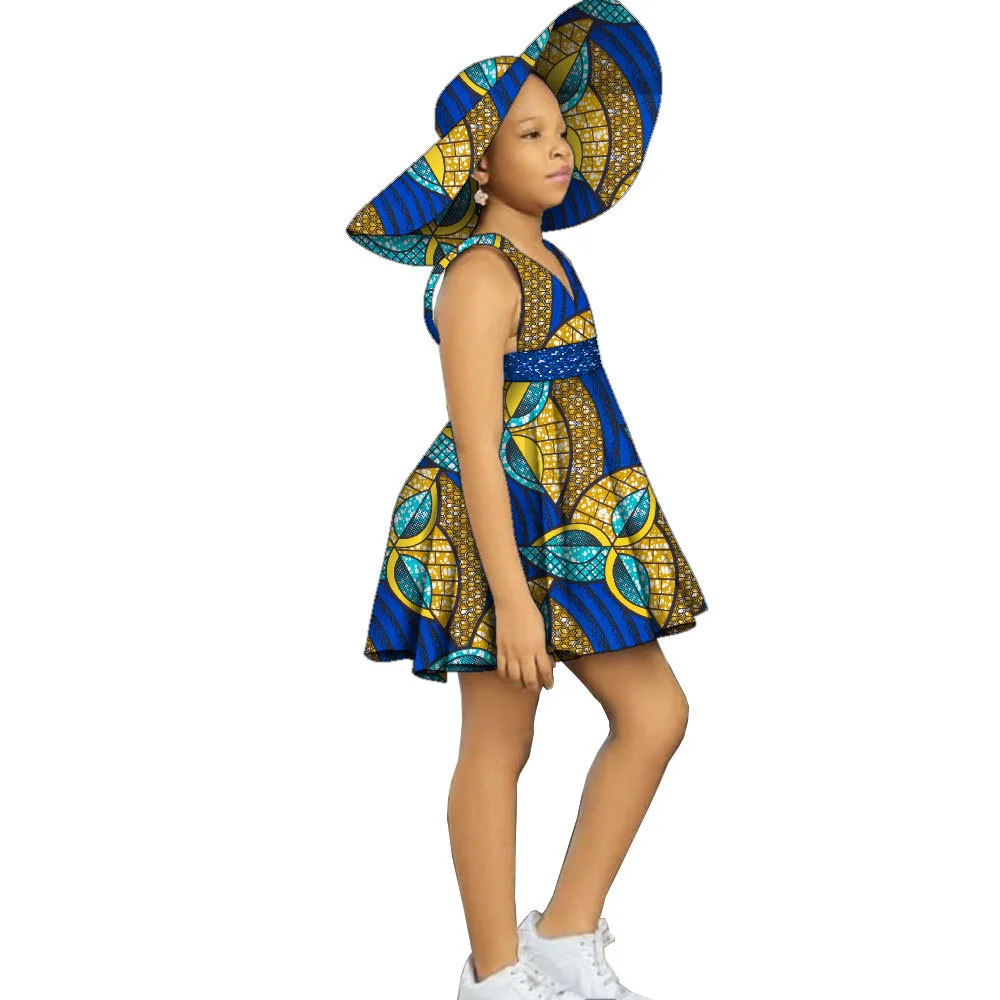 Африканское платье для девочек, детское платье русалки Bazin Riche Dashiki, модные милые вечерние платья, одежда с африканским принтом для девочек и шляпой
Африканское платье для девочек, детское платье русалки Bazin Riche Dashiki, модные милые вечерние платья, одежда с африканским принтом для девочек и шляпой