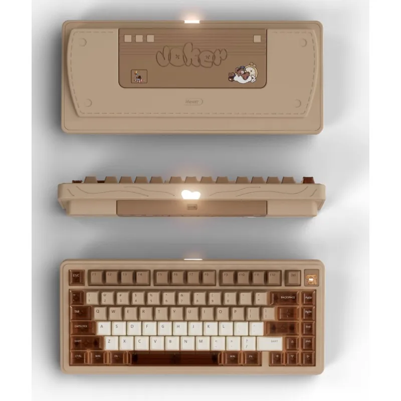Bear Meaw75 Mechanical Keyboard Kit Hot Swap Tri-mode CNC Aluminum Customized Kit Magnetic PCB RGB Light Game Office Accessories
Bear Meaw75 Mechanical Keyboard Kit Hot Swap Tri-mode CNC Aluminum Customized Kit Magnetic PCB RGB Light Game Office Accessories