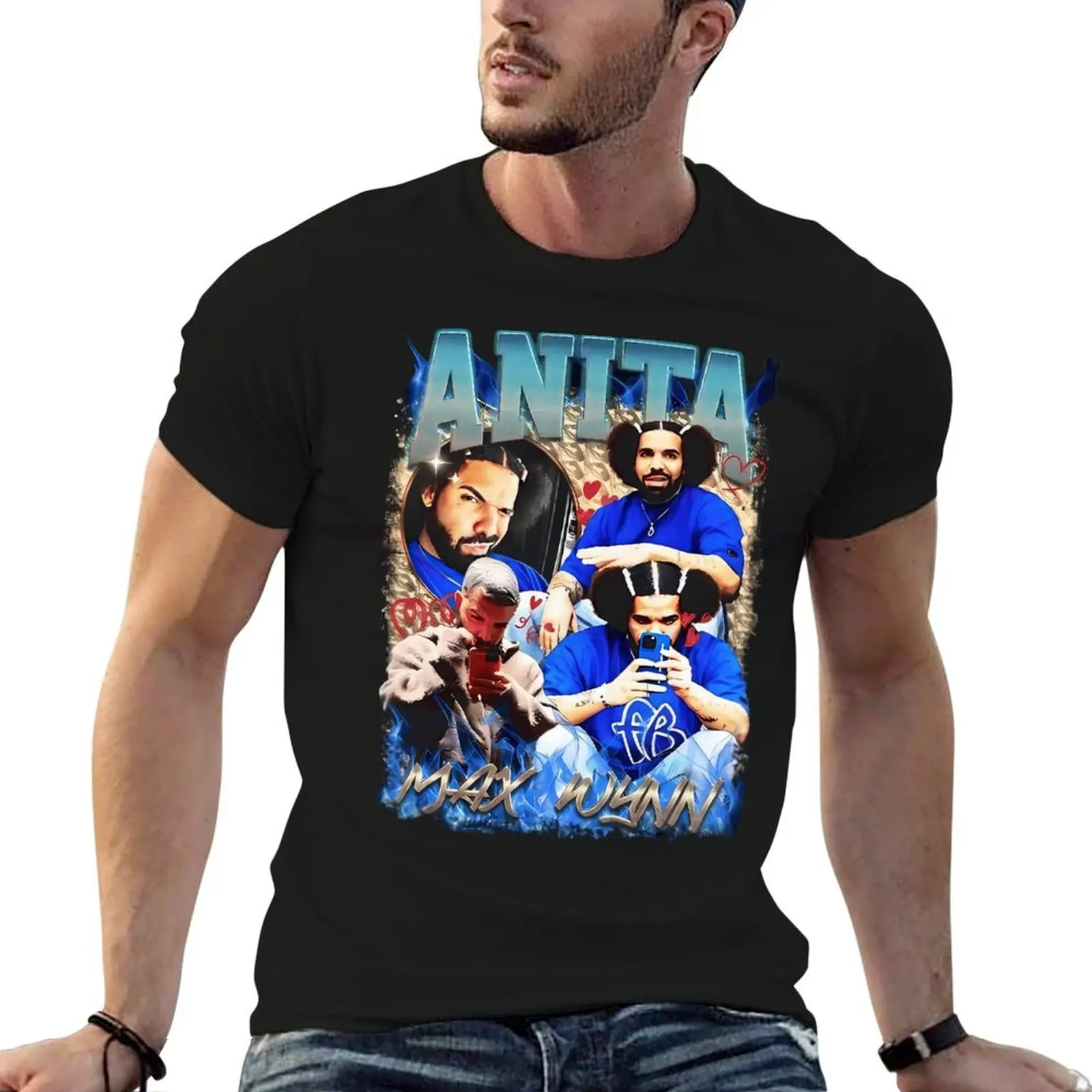 Anita Max Wynn Vintage 90s T-Shirt cotton tshirt 100% t shirts for man graphic funny T-Shirt
Anita Max Wynn Vintage 90s T-Shirt cotton tshirt 100% t shirts for man graphic funny T-Shirt