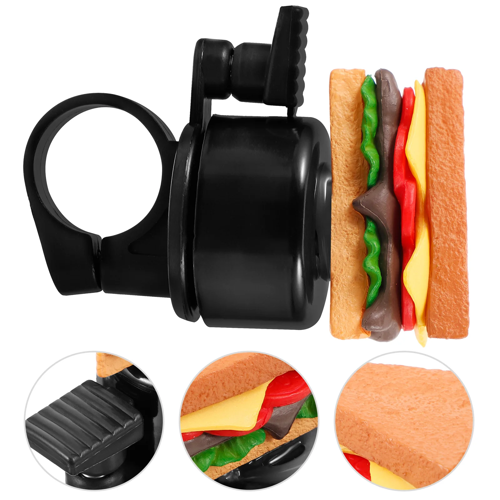 Children Mountain Bike Bell Cartoon Hamburger Durable Aluminum Loud Sound Bells Kids Toddler Bikes Bicycle Accessories Bike
Children Mountain Bike Bell Cartoon Hamburger Durable Aluminum Loud Sound Bells Kids Toddler Bikes Bicycle Accessories Bike