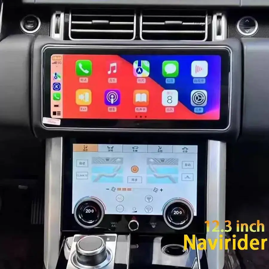 12.3" Screen Android 13 Car Radio GPS CarPlay Multimedia Head Unit For Land Rover Range Rover Sport L494 Vogue L405 2013-2018
12.3" Screen Android 13 Car Radio GPS CarPlay Multimedia Head Unit For Land Rover Range Rover Sport L494 Vogue L405 2013-2018