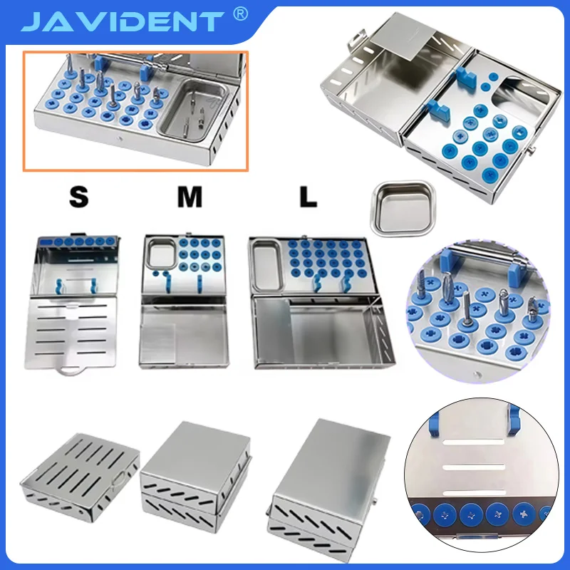 1Pcs Dental Implant Tool Kit: Stainless Steel Implant Screwdriver and Drill Bit Storage Case (Small, Medium, and Large Sizes)
1Pcs Dental Implant Tool Kit: Stainless Steel Implant Screwdriver and Drill Bit Storage Case (Small, Medium, and Large Sizes)