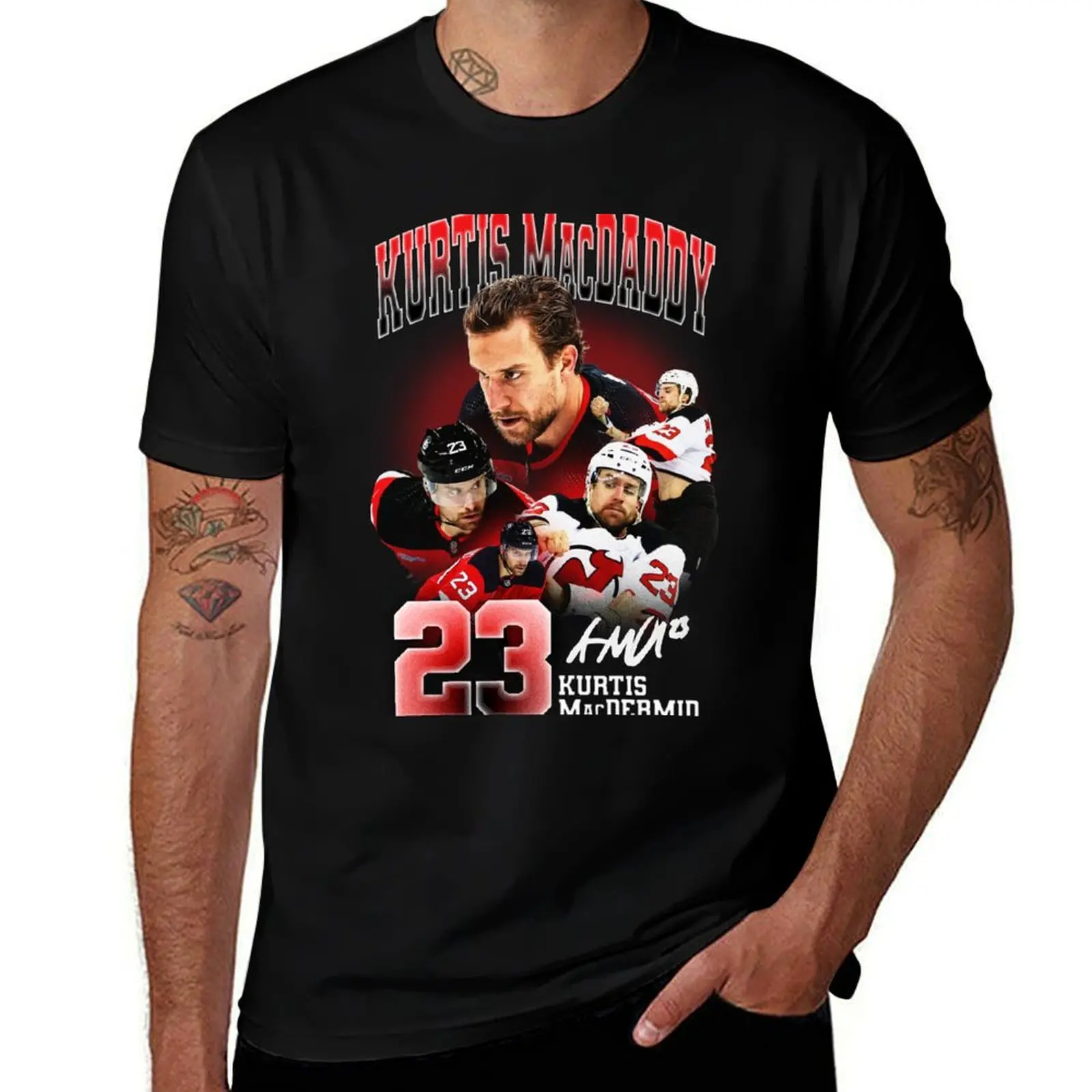 Kurtis MacDermid Devils Vintage Bootleg Tee T-Shirt Aesthetic clothing vintage t shirts anime figures clothing for men
Kurtis MacDermid Devils Vintage Bootleg Tee T-Shirt Aesthetic clothing vintage t shirts anime figures clothing for men