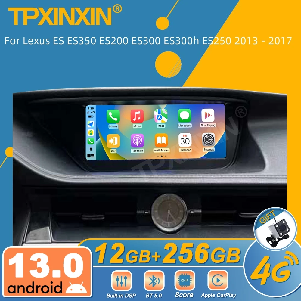 For Lexus ES ES350 ES200 ES300 ES300h ES250 2013 - 2017 Android Car Radio 2Din Stereo Receiver Autoradio Multimedia Player GPS
For Lexus ES ES350 ES200 ES300 ES300h ES250 2013 - 2017 Android Car Radio 2Din Stereo Receiver Autoradio Multimedia Player GPS