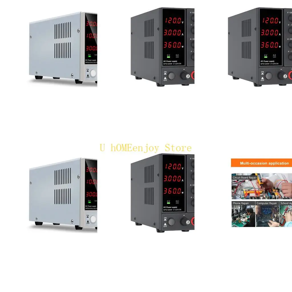 B0KF Lab Power Supply 0-30V/60V/120VAdjustable Output Power Overcurrent Safe Feature
B0KF Lab Power Supply 0-30V/60V/120VAdjustable Output Power Overcurrent Safe Feature