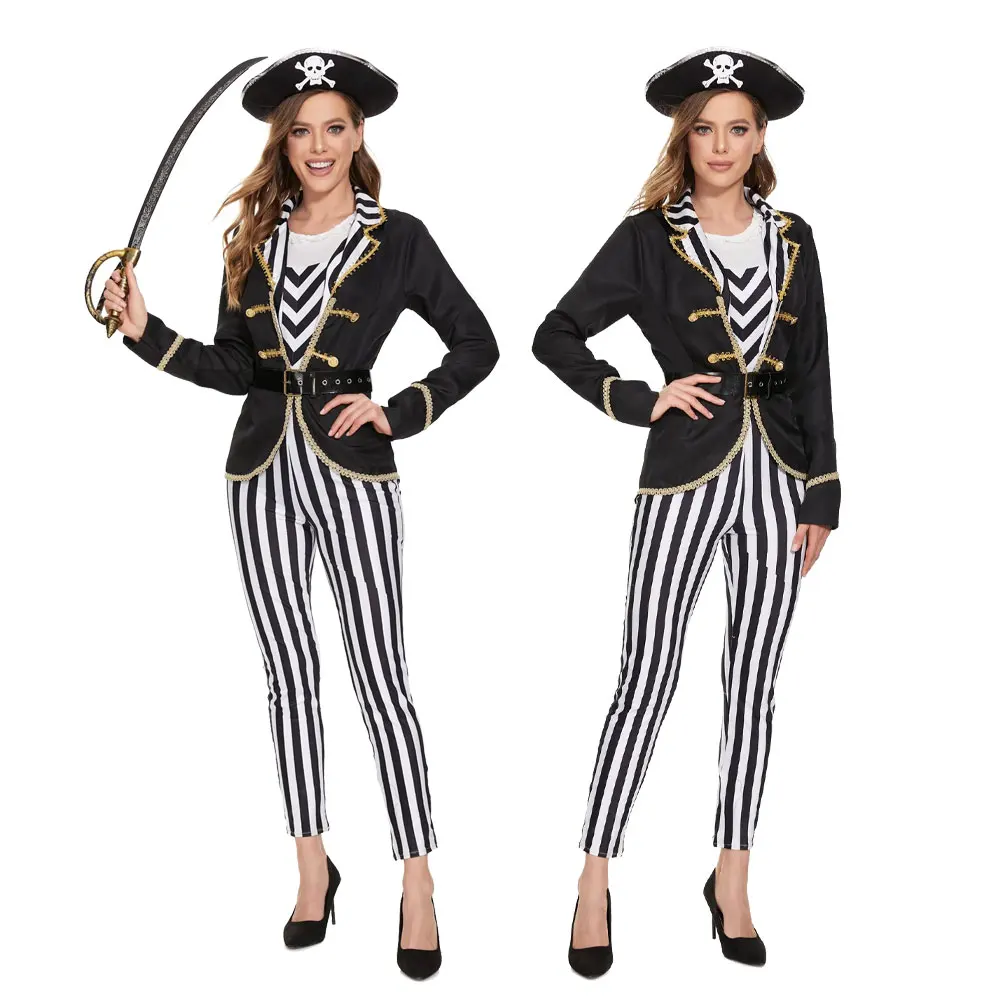 Halloween Female Caribbean Pirate Captain Elizabeth Cosplay Costume Purim Party Masquerade Luxury Huntress Fancy Dress
Halloween Female Caribbean Pirate Captain Elizabeth Cosplay Costume Purim Party Masquerade Luxury Huntress Fancy Dress