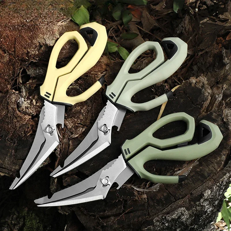 Premium Fishing Cutting Scissors Heavy Duty Kitchen with Detachable Blades Stainless Steel Multi-function Poultry Shears
Premium Fishing Cutting Scissors Heavy Duty Kitchen with Detachable Blades Stainless Steel Multi-function Poultry Shears