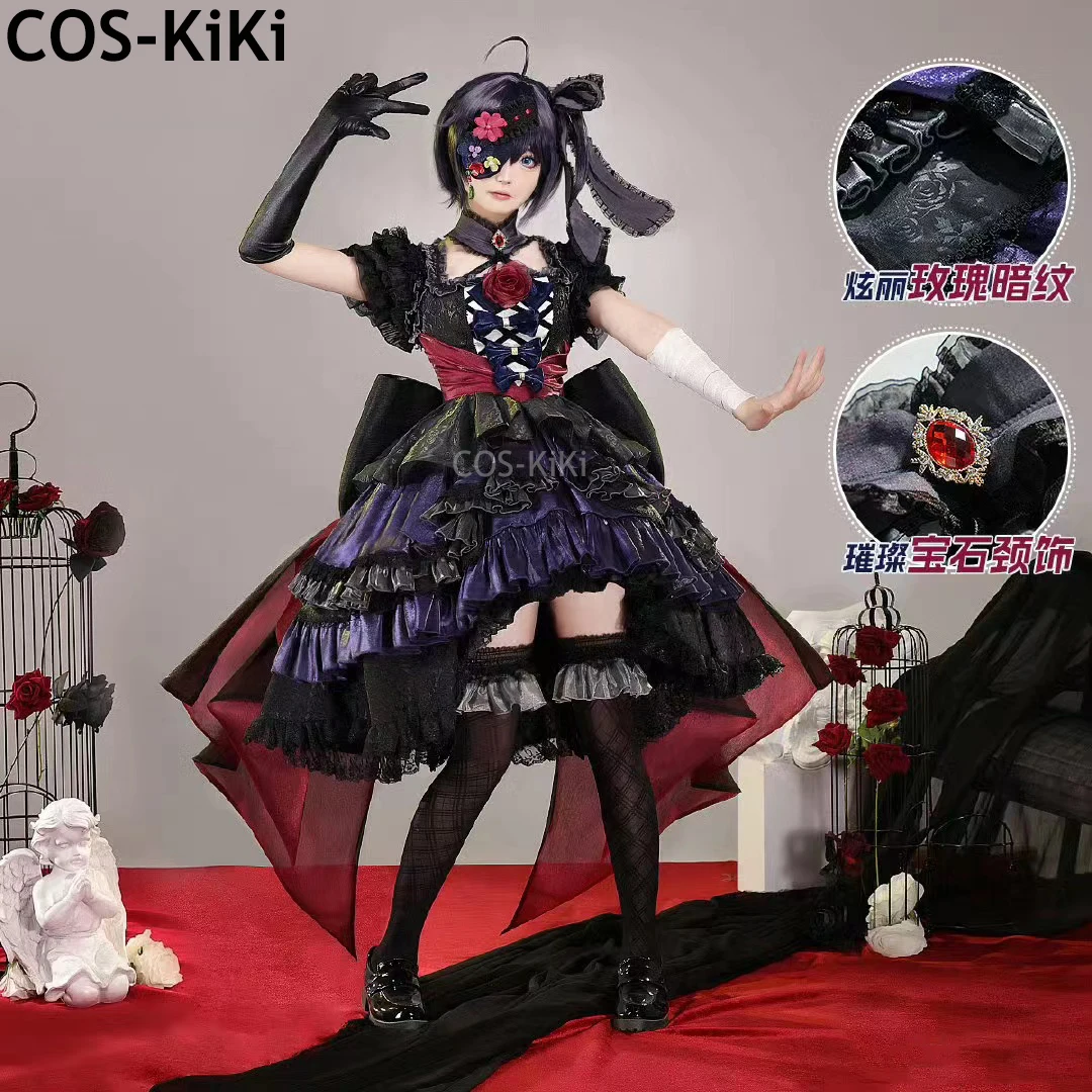 COS-KiKi Love Chunibyo & Other Delusions Takanashi Rikka Cover Dress Game Suit Elegant Cosplay Costume Halloween Party Outfit
COS-KiKi Love Chunibyo & Other Delusions Takanashi Rikka Cover Dress Game Suit Elegant Cosplay Costume Halloween Party Outfit