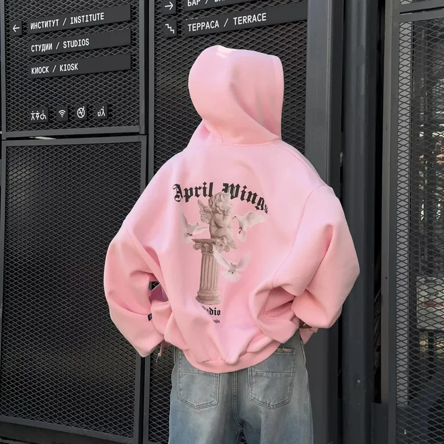 European American back printed hooded sweatshirt for women autumn fashion personality loose zipper sweatshirt jacket for women
European American back printed hooded sweatshirt for women autumn fashion personality loose zipper sweatshirt jacket for women