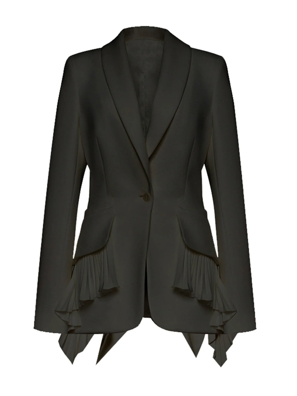Autumn Winter Street Style Women's Suit Jacket Waist Cinched Pleated Skirt Design High End Ladylike Collar Long Sleeve
Autumn Winter Street Style Women's Suit Jacket Waist Cinched Pleated Skirt Design High End Ladylike Collar Long Sleeve