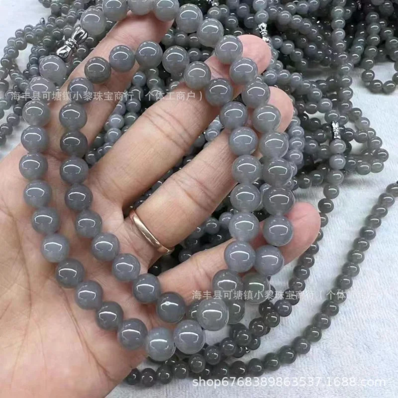 Hetian Jade Purple Necklace Material Fine Density Good Fashion Versatile
Hetian Jade Purple Necklace Material Fine Density Good Fashion Versatile