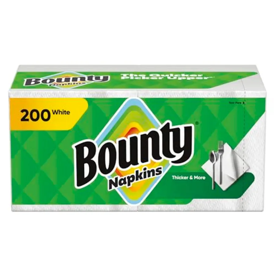 Bounty Paper Napkins, White,,Packaging may vary
Bounty Paper Napkins, White,,Packaging may vary