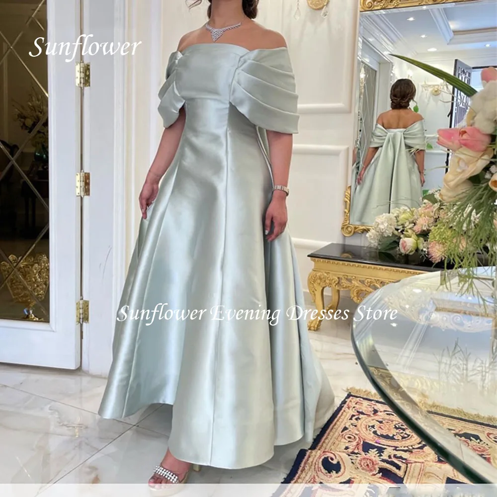 Sunflower Off the Shoulder Prom Gown A-LINE Evening Dress Slim Satin Party Dress 2023 Ankle-Length Sweep Train Customized
Sunflower Off the Shoulder Prom Gown A-LINE Evening Dress Slim Satin Party Dress 2023 Ankle-Length Sweep Train Customized