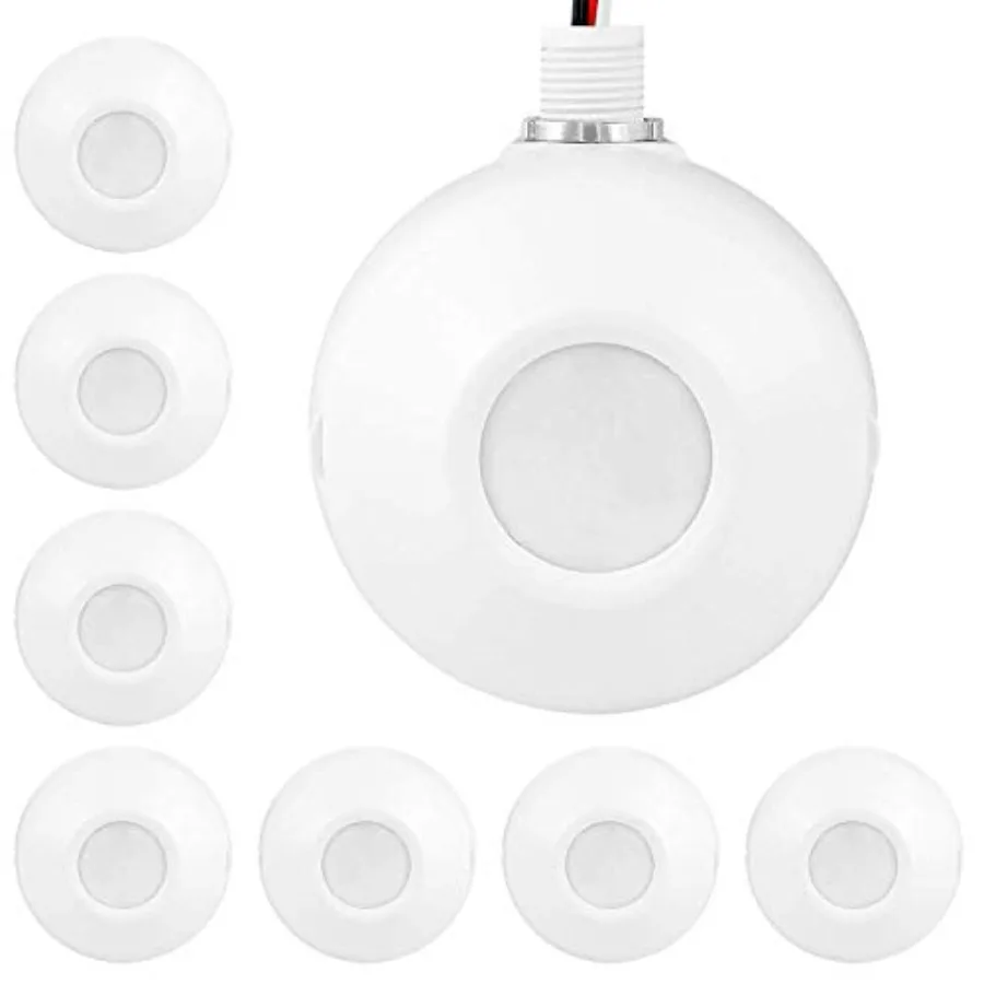 High Bay 360 Degree Passive Infrared PIR Ceiling Occupancy Motion Sensor, 1200-2800 sq. ft. Coverage, 120-277VAC, Commercial/In
High Bay 360 Degree Passive Infrared PIR Ceiling Occupancy Motion Sensor, 1200-2800 sq. ft. Coverage, 120-277VAC, Commercial/In