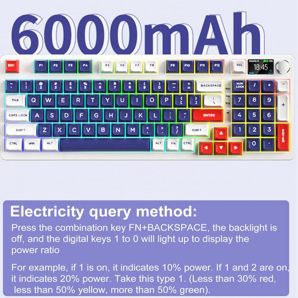Lcd Display Mechanical Keyboard Wireless Mechanical Keyboard Kit with Rgb Backlit Lcd Display 98 Knob Diy Computer for Bluetooth
Lcd Display Mechanical Keyboard Wireless Mechanical Keyboard Kit with Rgb Backlit Lcd Display 98 Knob Diy Computer for Bluetooth