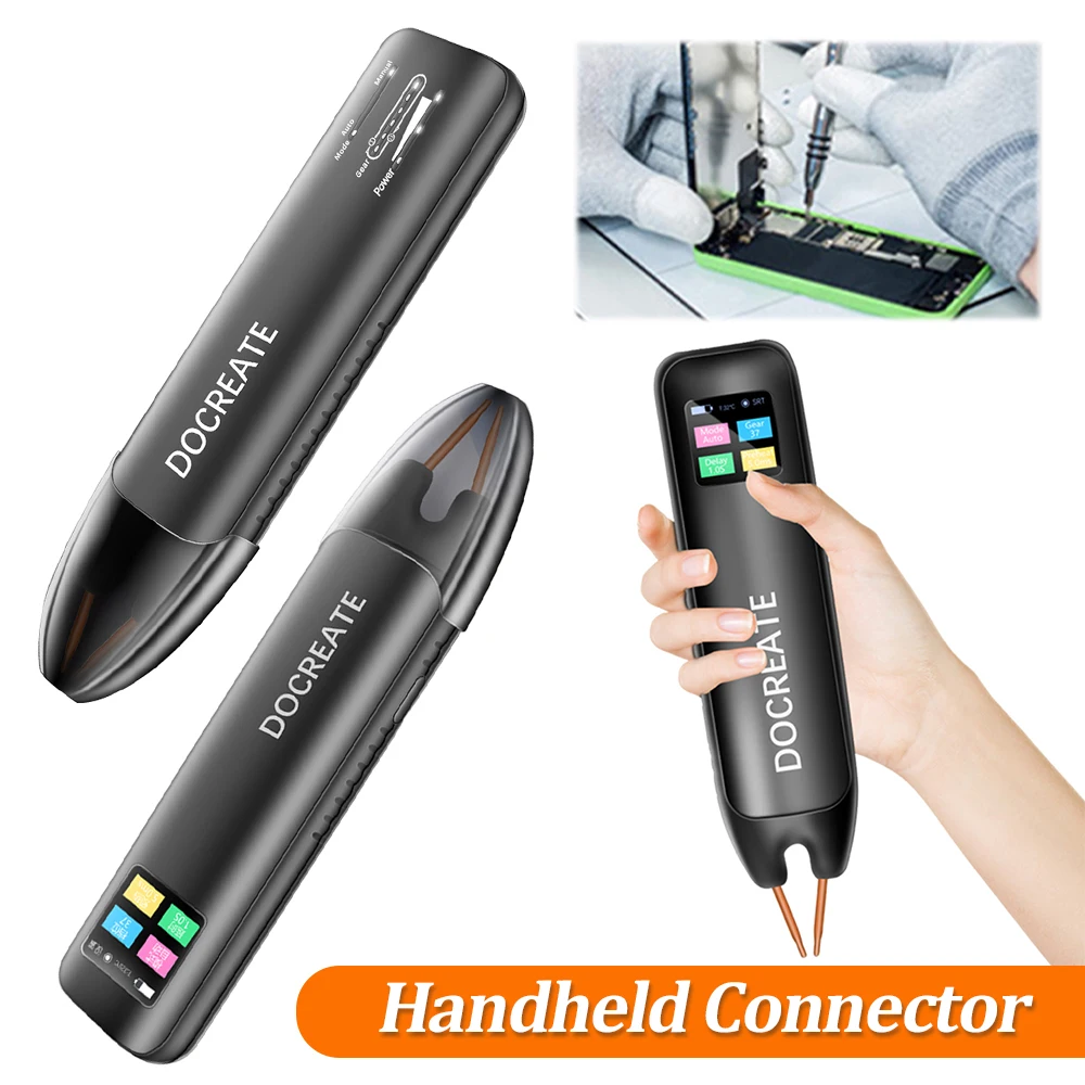Handheld Spot Welder Machine Automatic Manual Modes Portable Mini Battery Welder Battery Spot Welding Machine for 18650 Battery
Handheld Spot Welder Machine Automatic Manual Modes Portable Mini Battery Welder Battery Spot Welding Machine for 18650 Battery