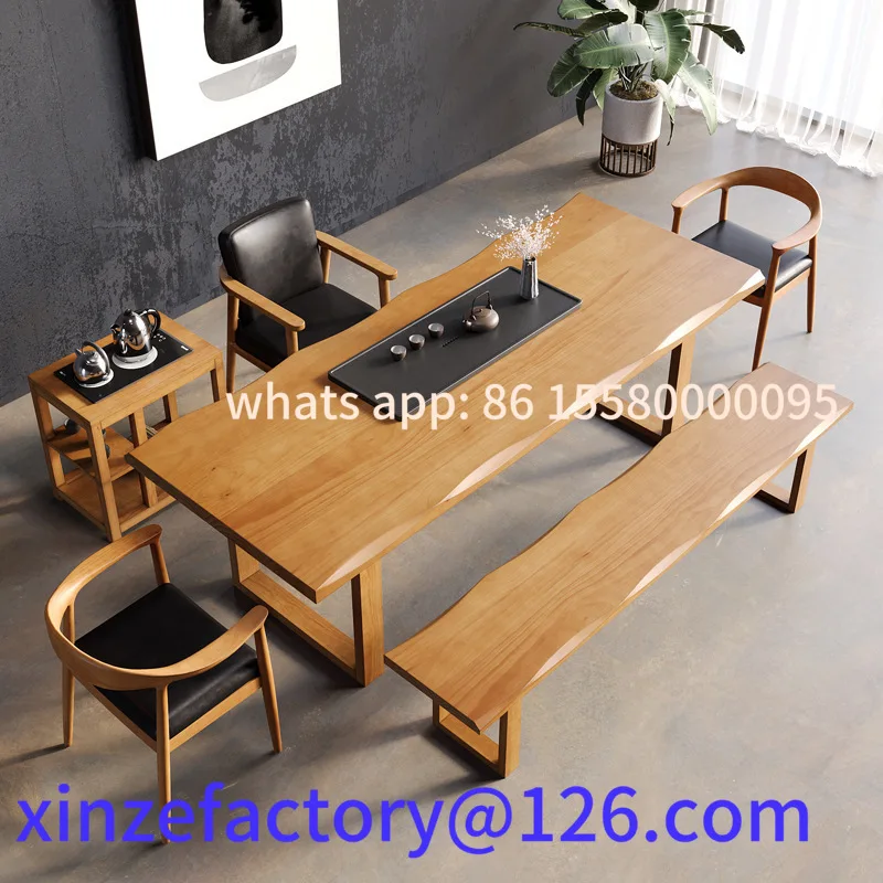 Customizable Solid wood tea table business office tea table and chair combination home balcony simple furniture
Customizable Solid wood tea table business office tea table and chair combination home balcony simple furniture