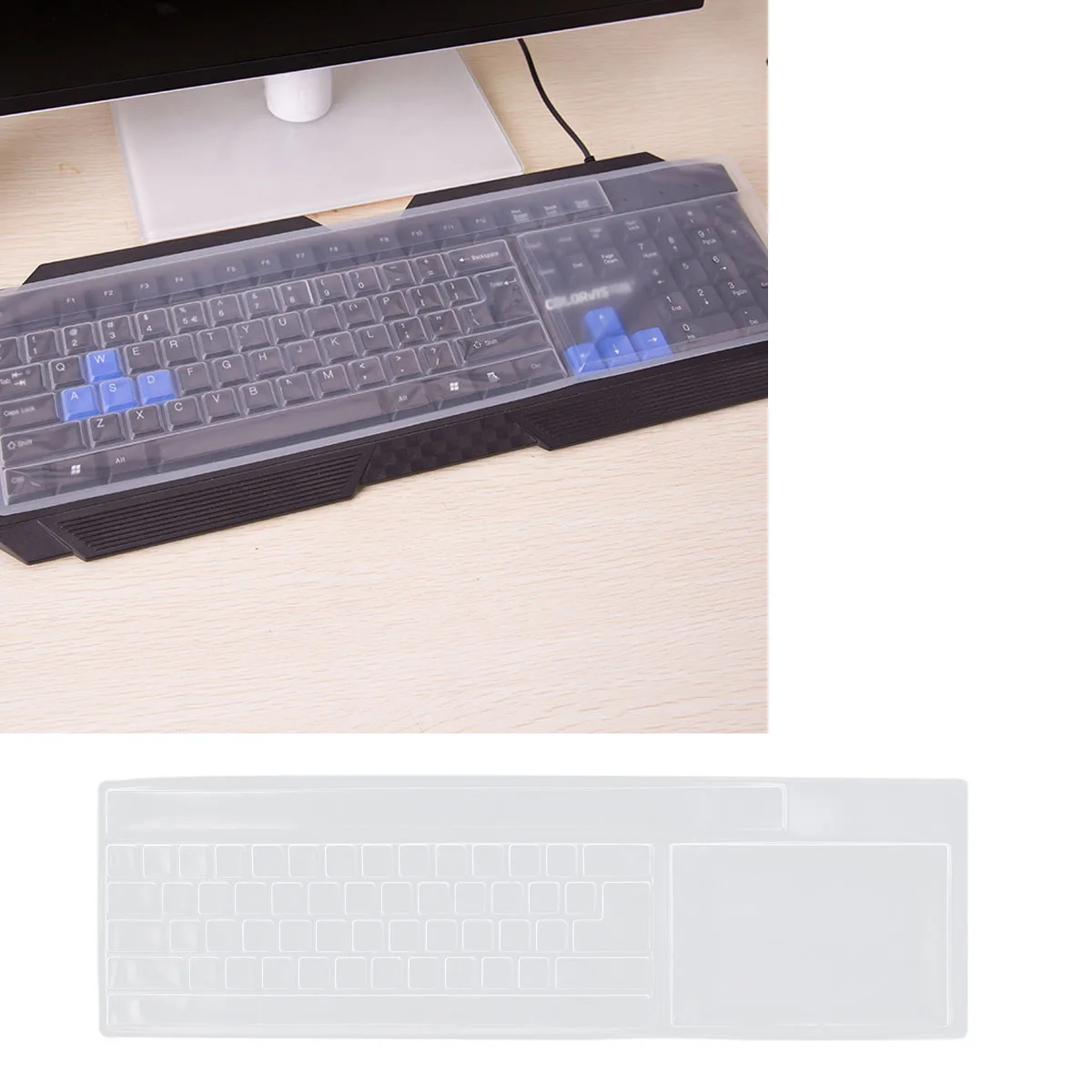 4pcs General Keyboard Cover Transparent Keyboard Protector Computer Keyboard Cover Keyboard Film for Home Office Net Bar School
4pcs General Keyboard Cover Transparent Keyboard Protector Computer Keyboard Cover Keyboard Film for Home Office Net Bar School