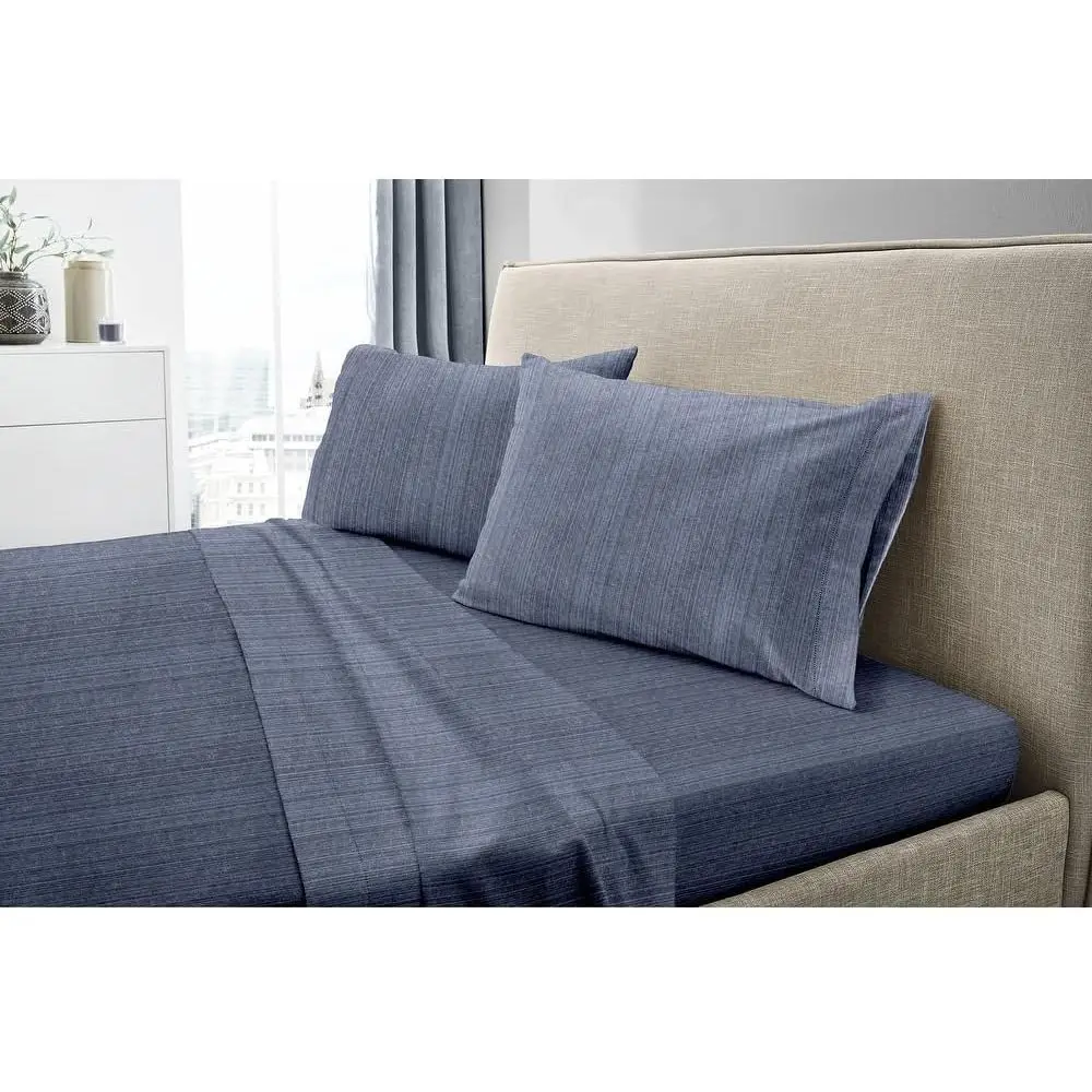 4 Piece Deep ket Hemstitch Detailing 100% Cotton lannel Sheets Set Queen Size Pretty Stiped | All Seasons armhouse Hotel Bedding
4 Piece Deep ket Hemstitch Detailing 100% Cotton lannel Sheets Set Queen Size Pretty Stiped | All Seasons armhouse Hotel Bedding