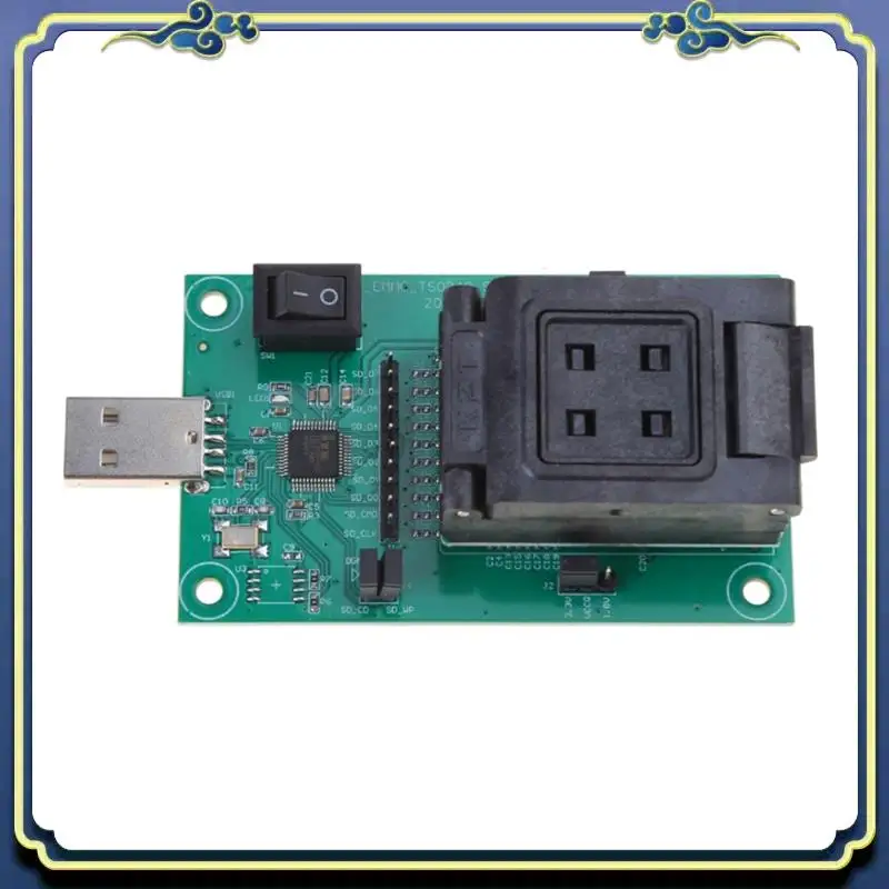 A86P-Stable EMMC153/169 USB Chip Test Stand USB Programming Stand For Accurate Data Recovery And Electronic Repair
A86P-Stable EMMC153/169 USB Chip Test Stand USB Programming Stand For Accurate Data Recovery And Electronic Repair