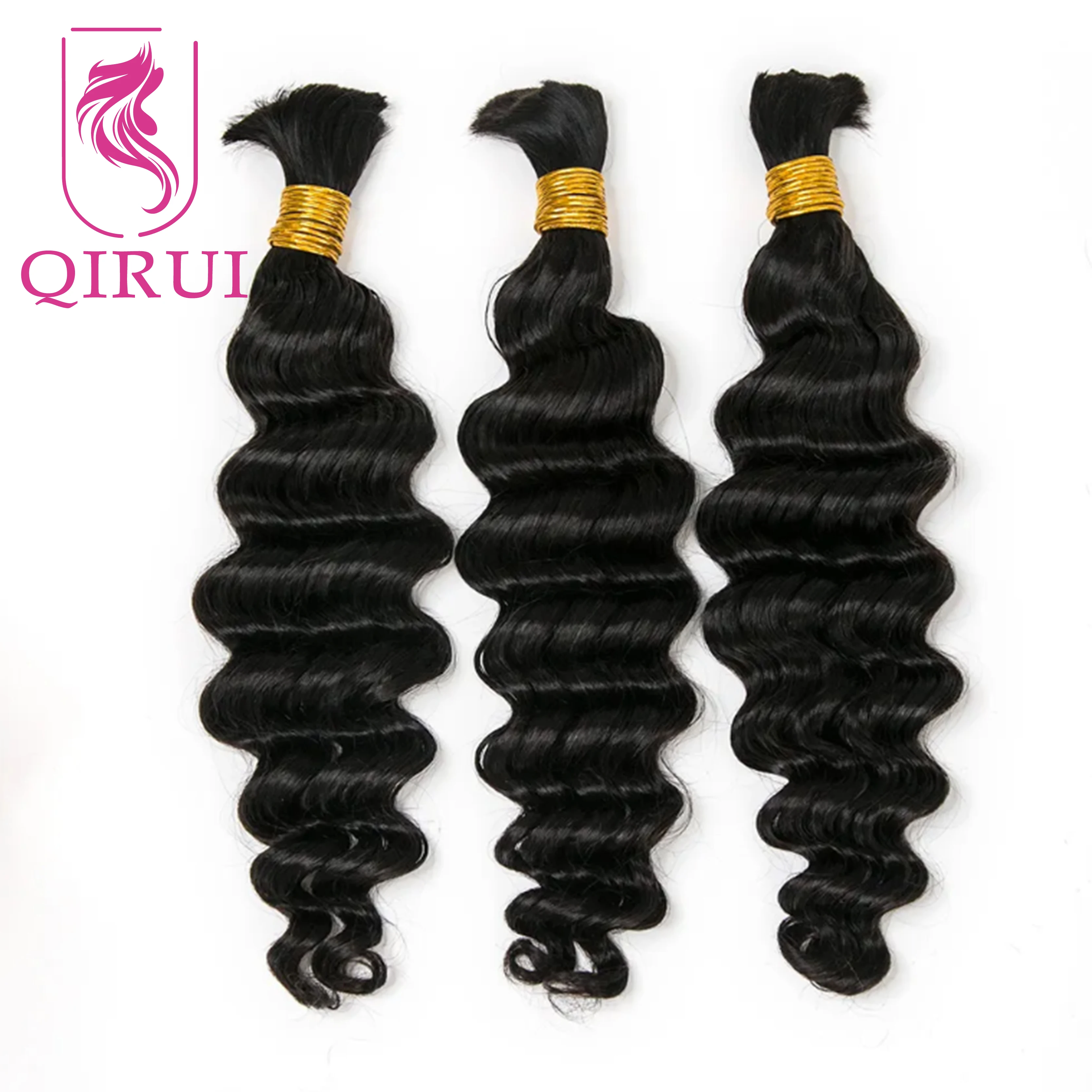 Bulk Human Hair Loose Deep Wave Bulk Human Hair For Braiding 27 30 Bulk Hair Bundles Wholesale For Boho Knotless Braids
Bulk Human Hair Loose Deep Wave Bulk Human Hair For Braiding 27 30 Bulk Hair Bundles Wholesale For Boho Knotless Braids