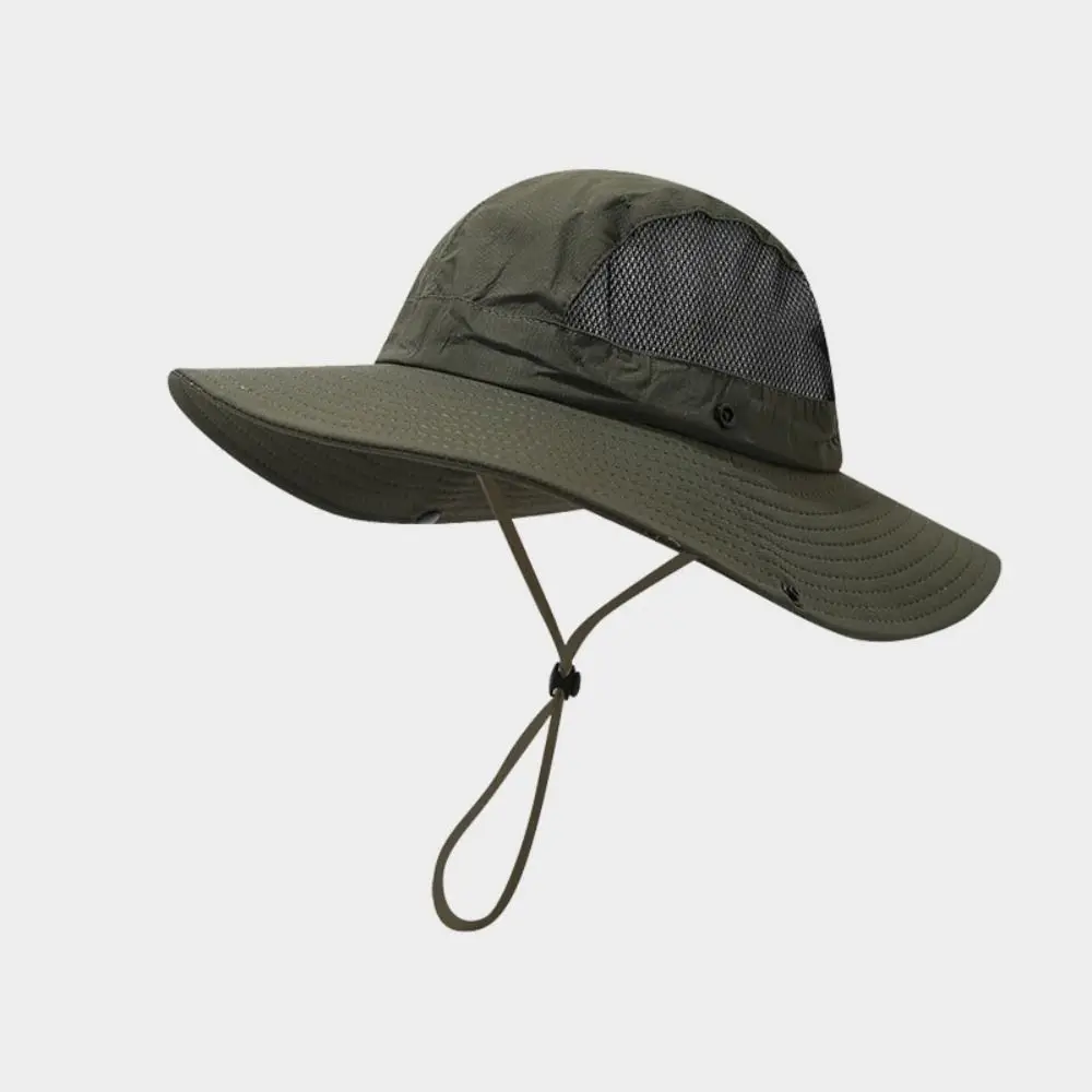 Simple Nylon Men Fisherman's Hat Quick-dry UV Protection Folding Bucket Hat Sunscreen Sunshade Sun Hat Climbing
Simple Nylon Men Fisherman's Hat Quick-dry UV Protection Folding Bucket Hat Sunscreen Sunshade Sun Hat Climbing