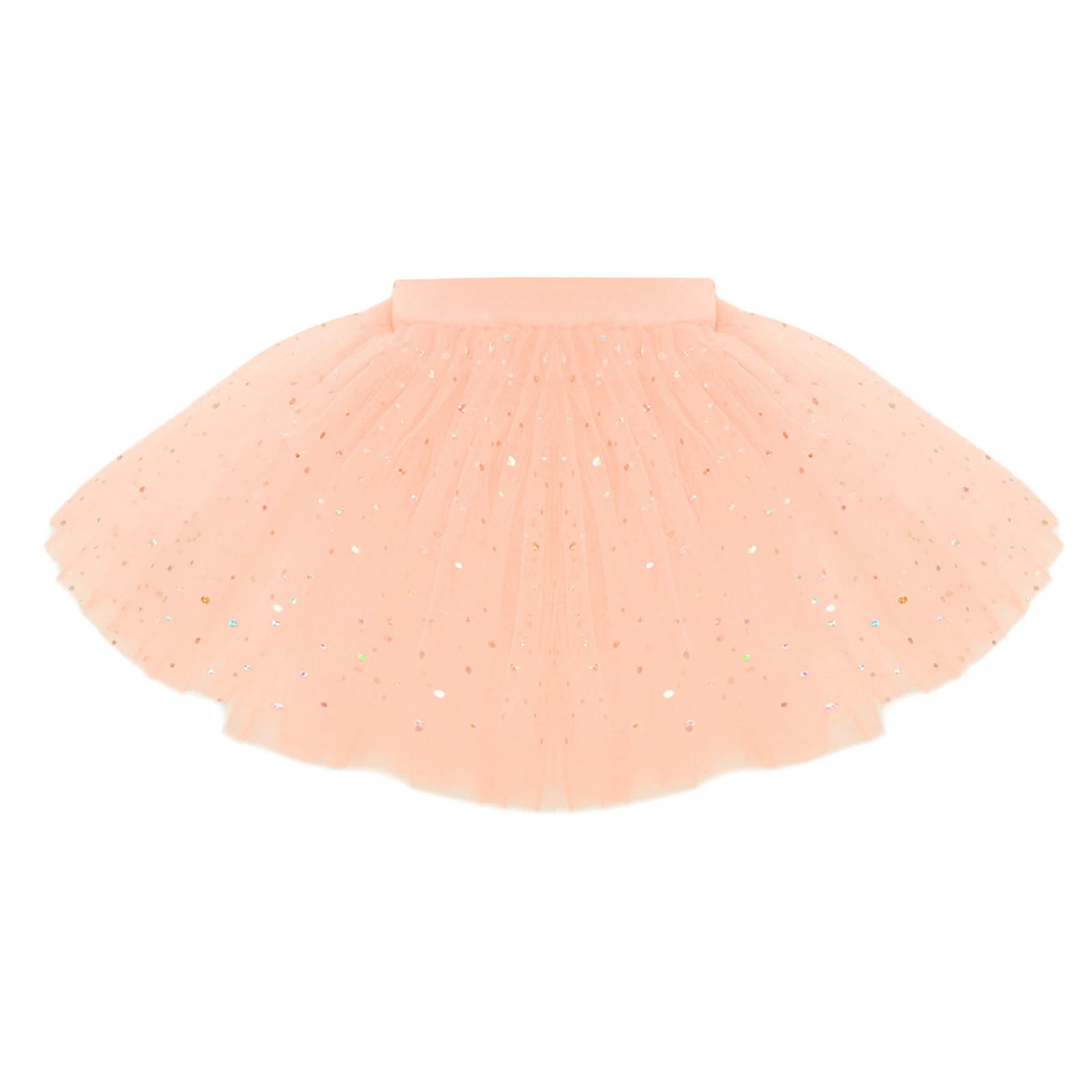 Kids Girls Shiny Sequins Tulle Tutu Skirt Children Elastic Waist Ballet Skirt for Dance Birthday Party Stage Performance Wear
Kids Girls Shiny Sequins Tulle Tutu Skirt Children Elastic Waist Ballet Skirt for Dance Birthday Party Stage Performance Wear