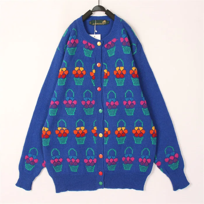 Sweet Vintage Hooked Flower Woolen Sweater Overhead Coat Japanese Harajuku Style Warmth Commute Style Long Sleeve round Neck
Sweet Vintage Hooked Flower Woolen Sweater Overhead Coat Japanese Harajuku Style Warmth Commute Style Long Sleeve round Neck