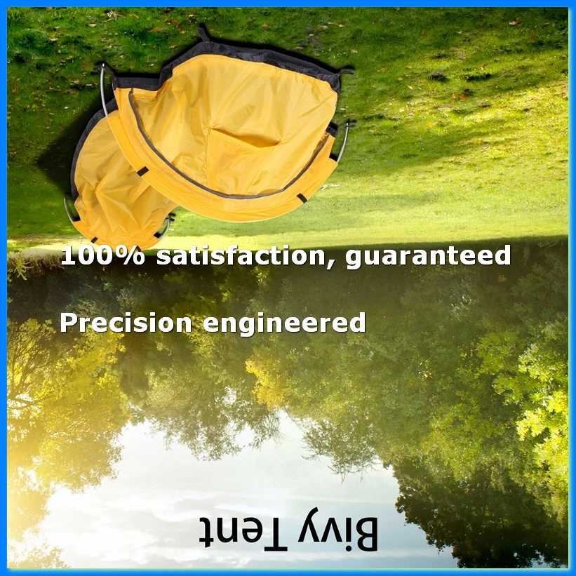 Ultralight Bivvy Tent Single Person Backpacking Bivy Tent Waterproof Bivvy Sack for Outdoor Camping Survival Travel-AD23
Ultralight Bivvy Tent Single Person Backpacking Bivy Tent Waterproof Bivvy Sack for Outdoor Camping Survival Travel-AD23