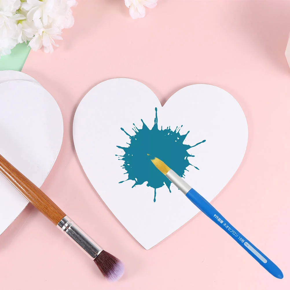 10 Pcs Oil Painting Board Cotton Drawing Artist Sketchpad Blank Paper Heart Shape
10 Pcs Oil Painting Board Cotton Drawing Artist Sketchpad Blank Paper Heart Shape
