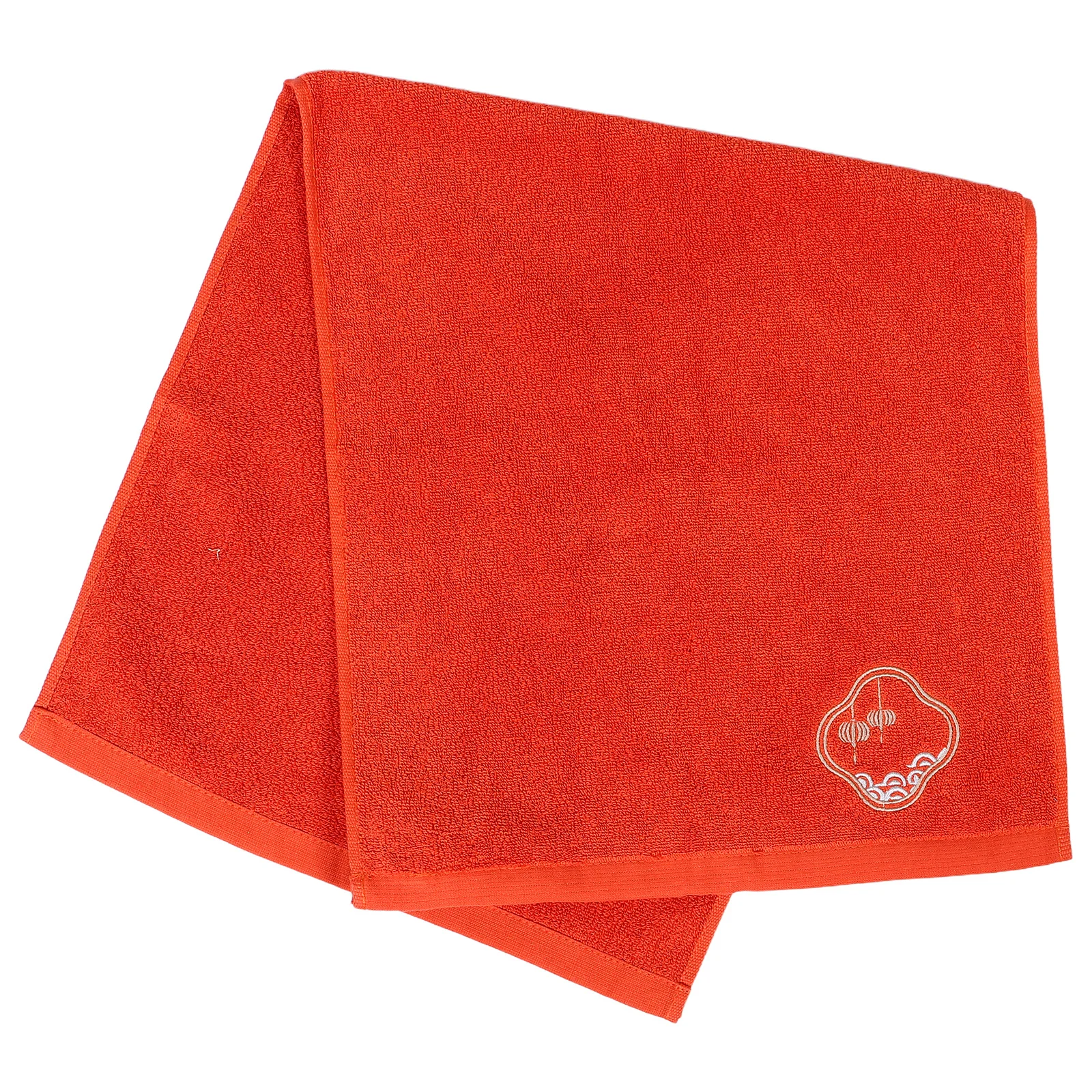 Chinese Style Cotton Face Wash Towel Soft Absorbent Red Bathroom Hand Towel for Spa Hotel Daily Routine Red Towels
Chinese Style Cotton Face Wash Towel Soft Absorbent Red Bathroom Hand Towel for Spa Hotel Daily Routine Red Towels