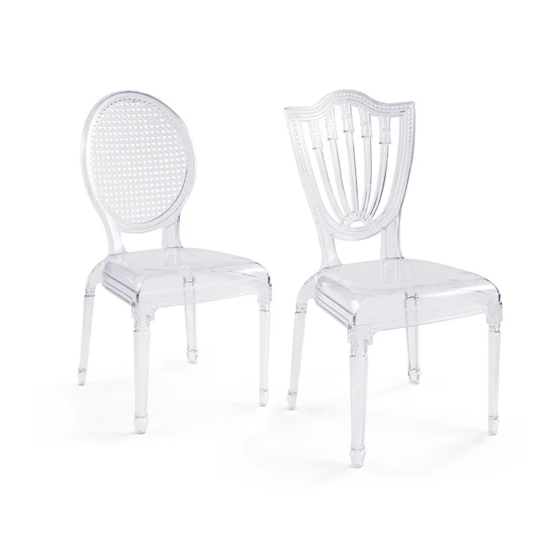 PC Transparent Wedding Princess Chair Crystal Chair Court Backrest Chair Outdoor Dining Acrylic
PC Transparent Wedding Princess Chair Crystal Chair Court Backrest Chair Outdoor Dining Acrylic
